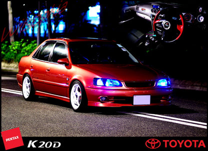 Toyota 98-00 Corolla AE110 GT Style Side Skirt  (4 Door Saloon)