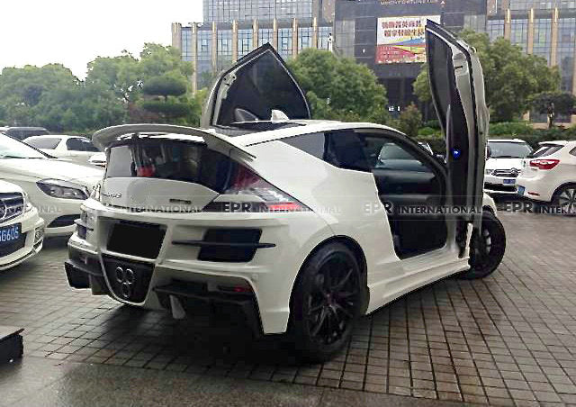 Honda CRZ ZF1 10.2 -12.8 SBLK Style Rear Wing
