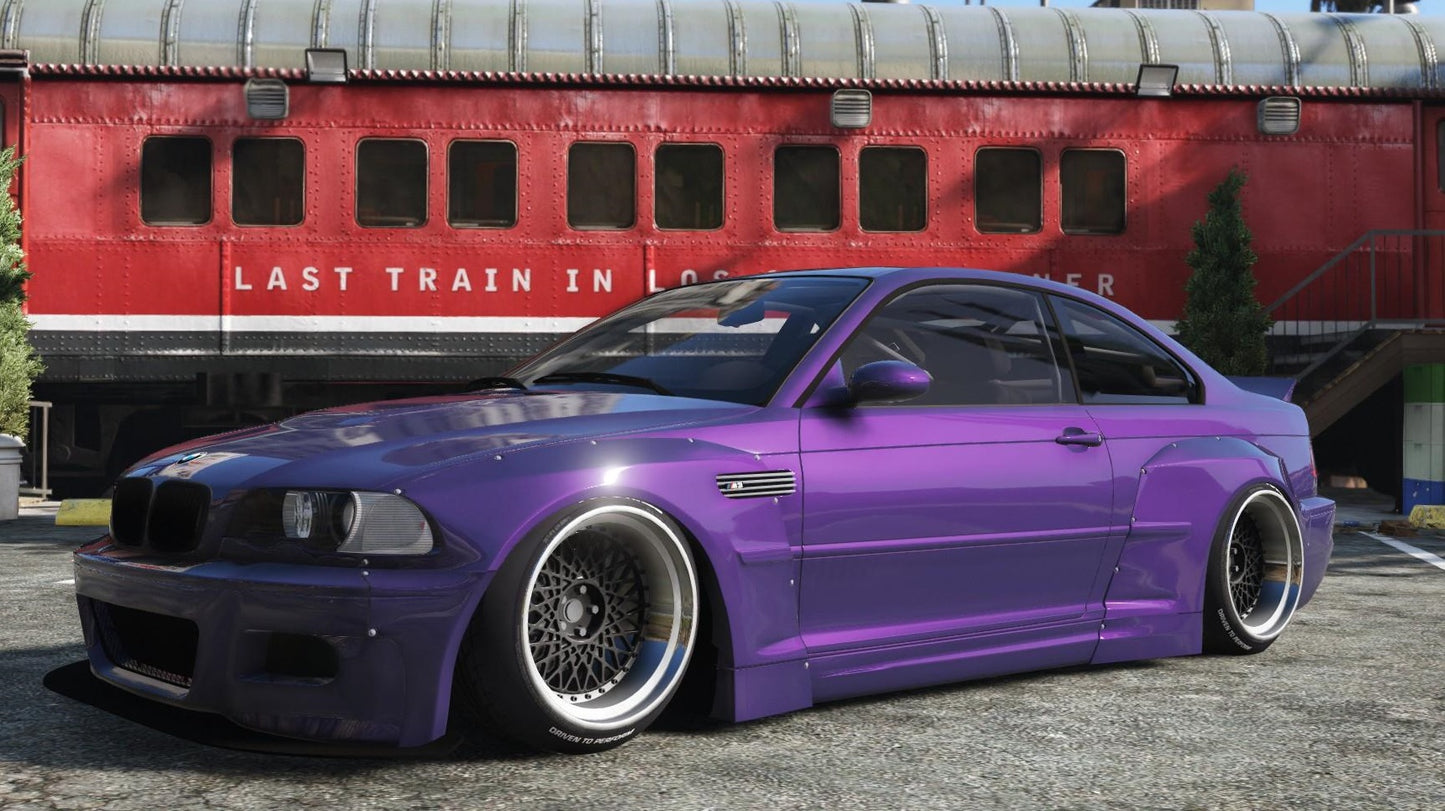BMW E46 RB Style Rear Fender (M3 only)