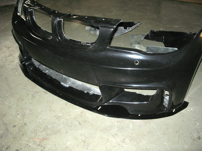 BMW E82 2 Door Coupe E88 2 Door convertible E87 5 Door Hatch 1 Series Rieger Style Front Bumper