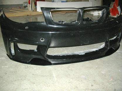 BMW E82 2 Door Coupe E88 2 Door convertible E87 5 Door Hatch 1 Series Rieger Style Front Bumper