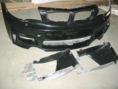 BMW E82 2 Door Coupe E88 2 Door convertible E87 5 Door Hatch 1 Series Rieger Style Front Bumper
