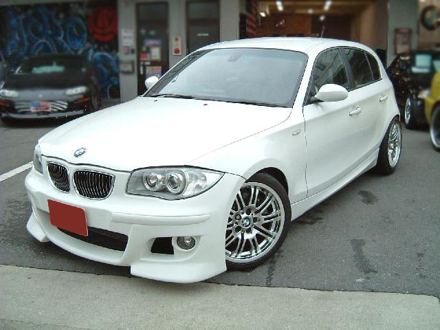 BMW E87 1 Series 04-13 5door Hatchback RIG- style side skirt