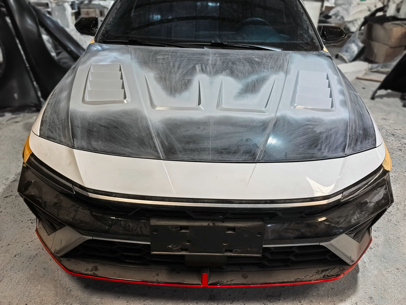 Hyundai 23+ Elantra/Avante (CN7) facelift EPA-V2M Type Hood  (Facelift model)