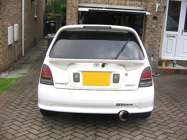 Toyota 96-99 Glanza Startlet EP91 JUN Style Middle spoiler