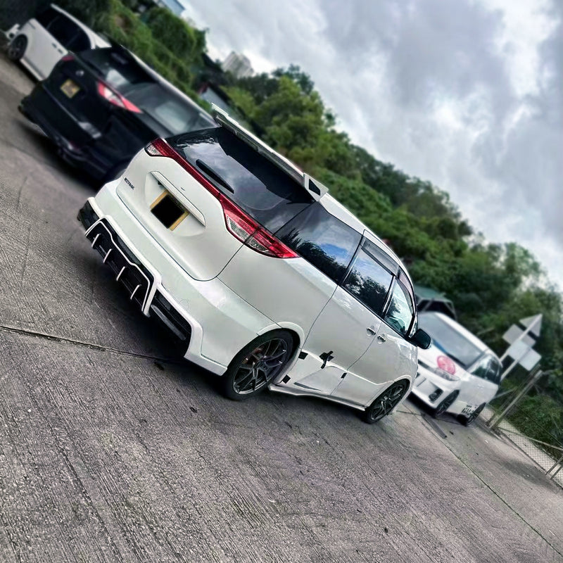 TOYOTA 16 on Estima ACR50 XR50 ROW Style Rear spoiler (Only fit facelifted 09+ OE spoiler or ESTIMA-RS-OE-16)