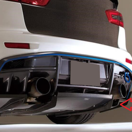 MITSUBISHI EVO 10 VRS Style Ultimate Rear Diffuser