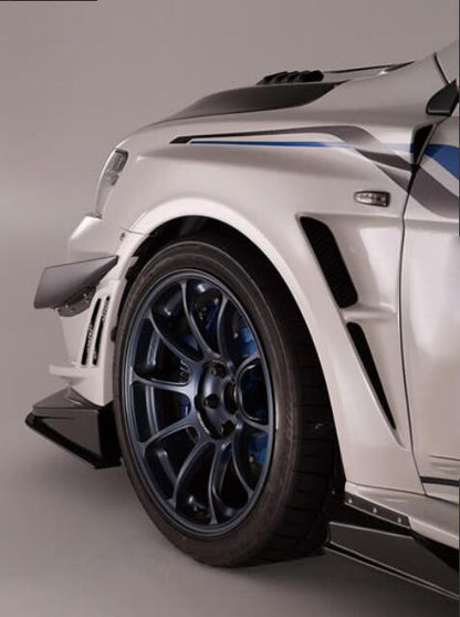 MITSUBISHI EVO 10 VRS Style Ultimate Front Fender with Appron +8mm