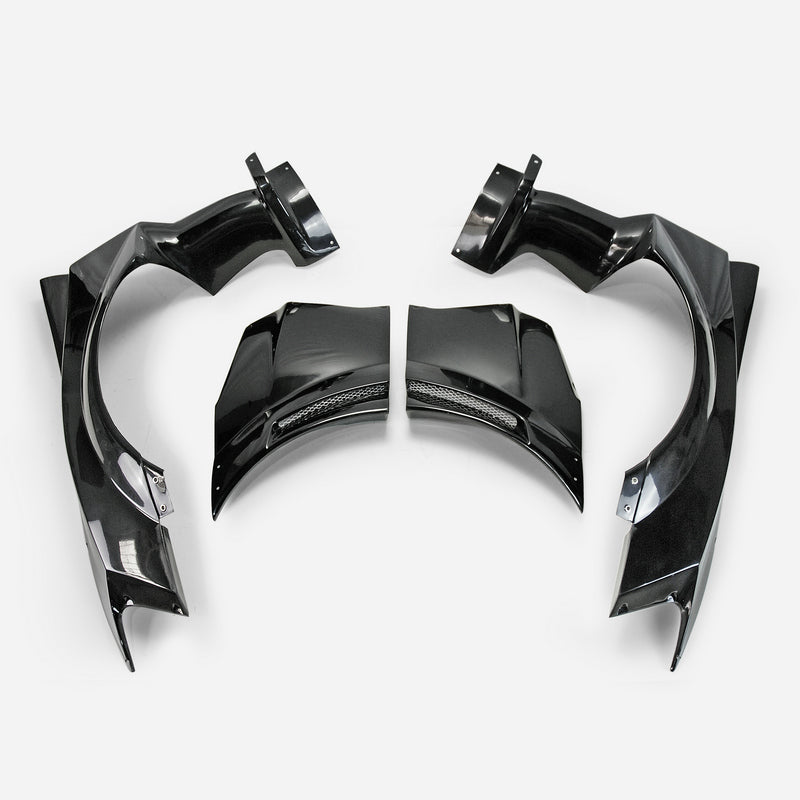 MITSUBISHI EVO 10 VRSV2 Wide Style Style Front Fender with add on 4Pcs