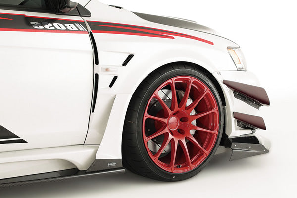 MITSUBISHI EVO 10 VRS Style Wide Ver. Wider Front Fender +35mm (4Pcs)