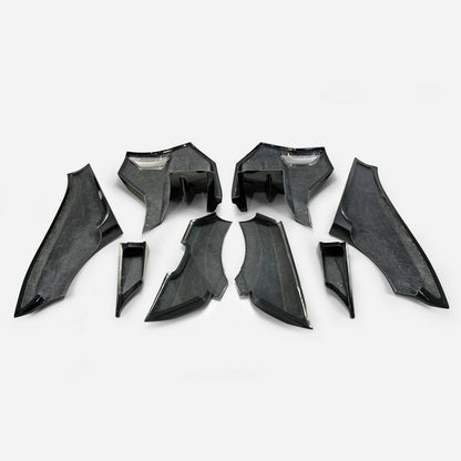 MITSUBISHI EVO 10 VRSV2 Wide Style Rear Fender Kit 8Pcs