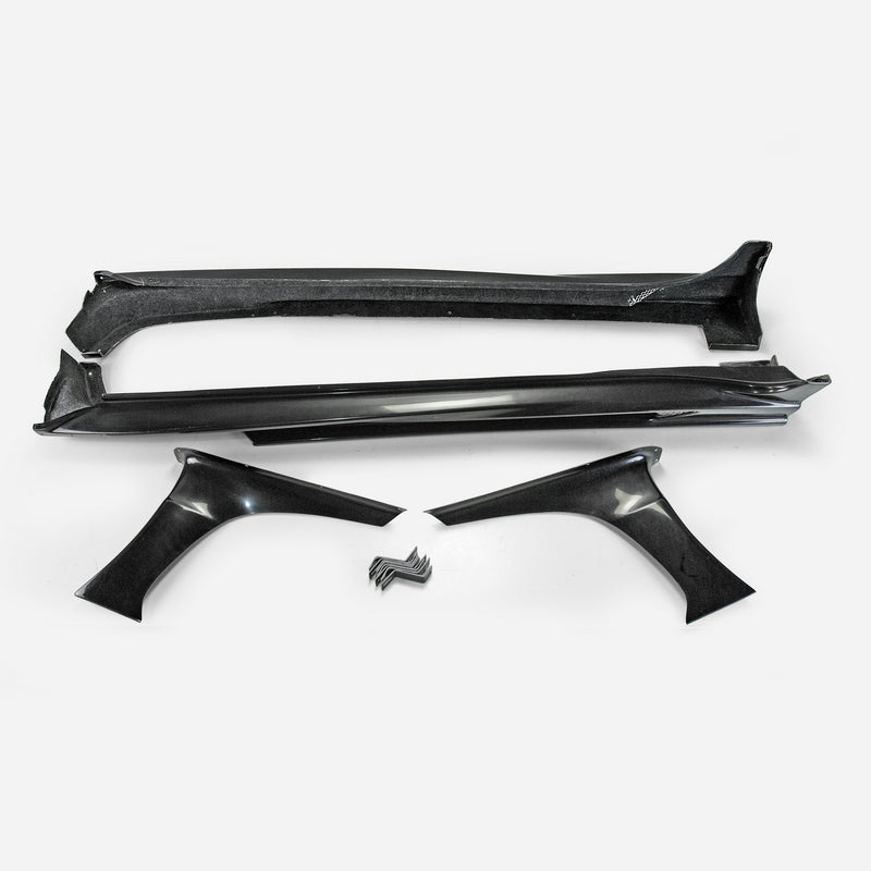 MITSUBISHI EVO 10 VRSV2 Wide Style Side Skirts with add on 4Pcs