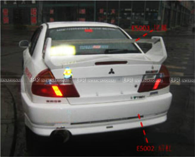 Mitsubishi 07-10 Lancer convert to EVO 5 6 wide body rear spoiler