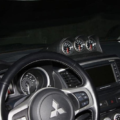Evolution 7 8 9 Dash Triple Gauge Pod (RHD) (60mm)