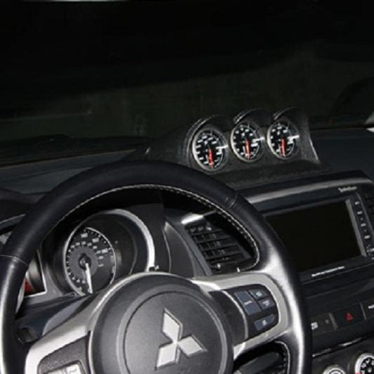 Evolution 7 8 9 Dash Triple Gauge Pod (RHD) (60mm)