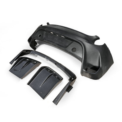 Lotus 10 onwards Evora S 400 410 430 GT430 Style Rear bumper with rear lip & diffuser (4pcs)