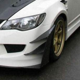 Honda Civic FD2 K Type Front bumper canard