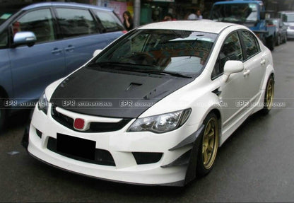 Honda Civic FD2 K Type Front bumper canard