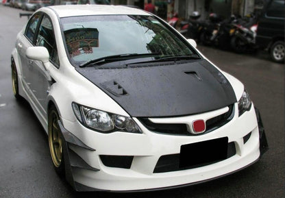 Honda Civic FD2 K Type Front bumper canard