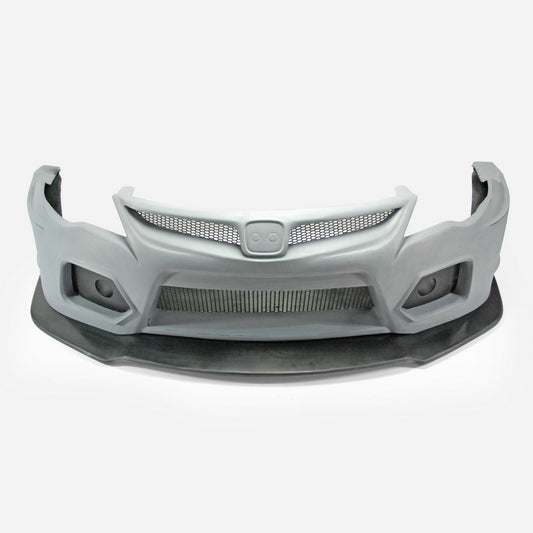 Honda FD2 EPA Style Wide Front Bumper with air duct (3pcs)