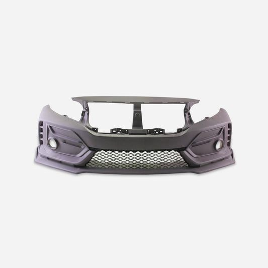 Honda FK7 convert to FK8 Front Bumper with Front Lip