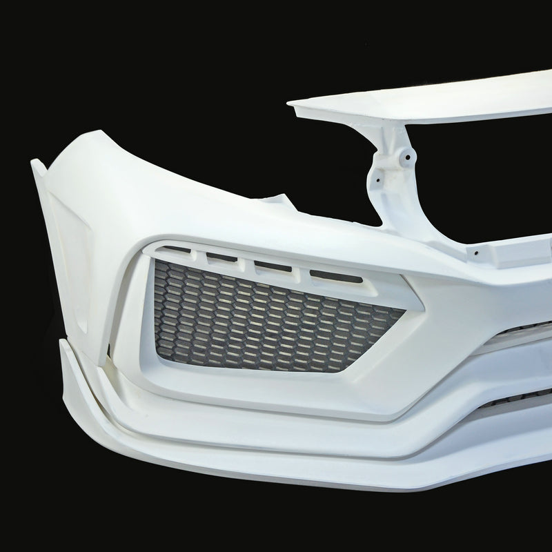 Honda Civic 10th Generation FK7 FC Robot wide body front bumper (WIth front lip)