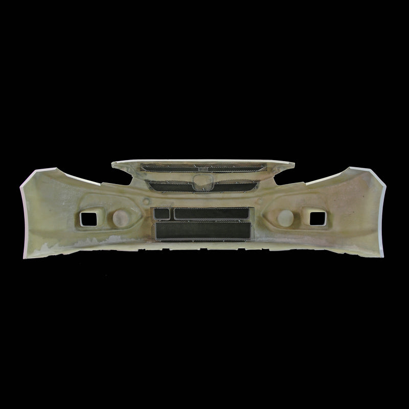 Honda Civic FK7 TCR Type wide body front bumper with fog light cover