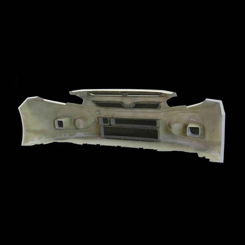 Honda Civic FK7 TCR Type wide body front bumper with fog light cover