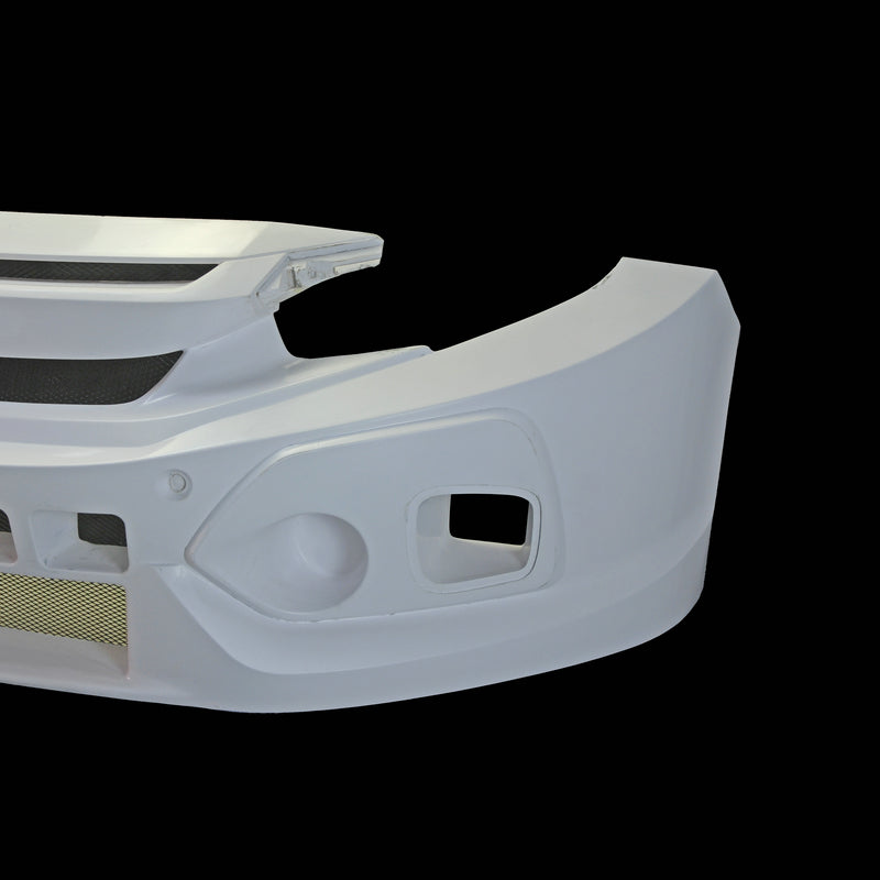 Honda Civic FK7 TCR Type wide body front bumper with fog light cover