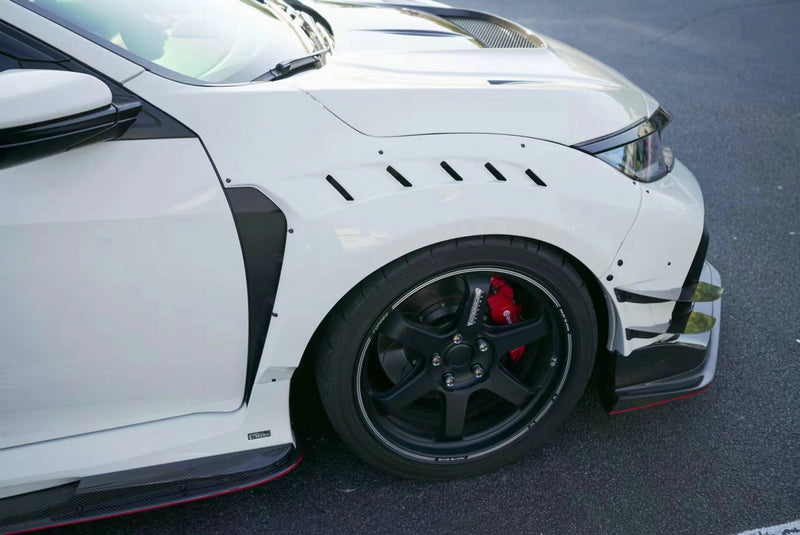 Honda 17 onwards Civic Type R FK8 VRS-W Type Front fender 4Pcs