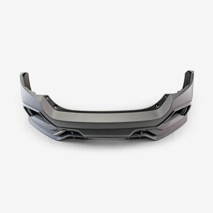 Honda FK7 convert to FK8 Rear Bumper with Rear Lip