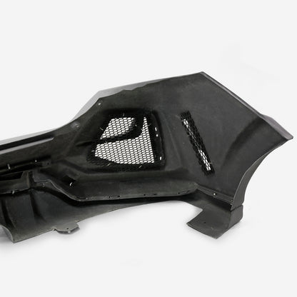 Honda FK7 convert to FK8 Rear Bumper with Rear Lip