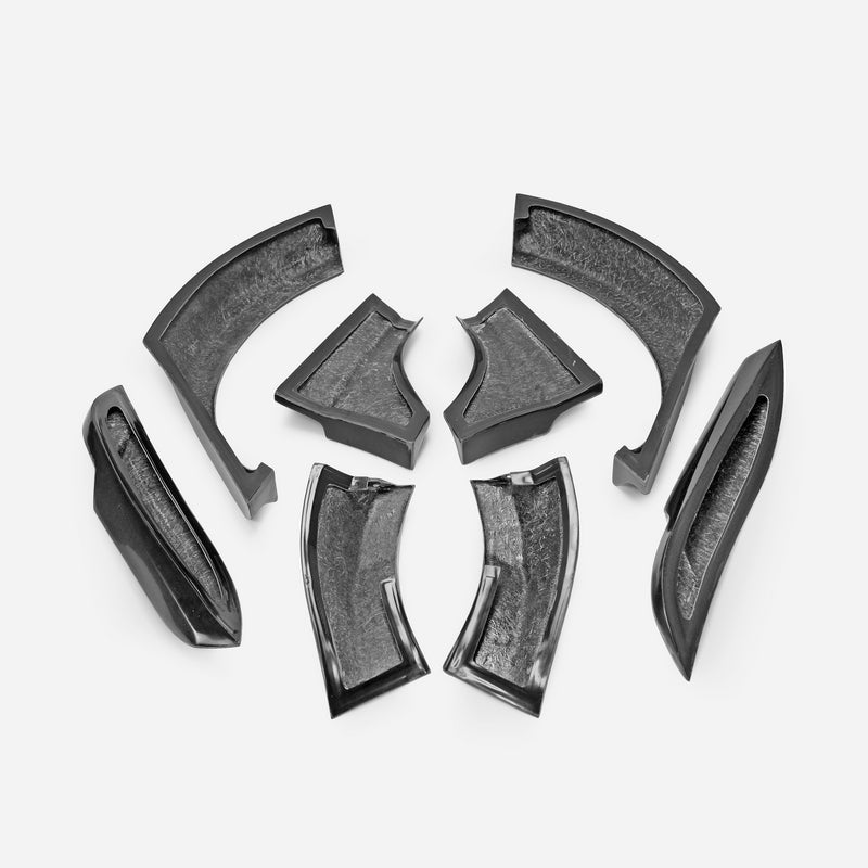 Honda 17 onwards Civic Type R FK8 VRS-W Type Rear fender 8Pcs
