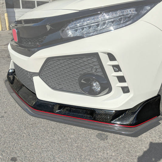 Honda FK8 CIVIC TYPE-R EV Style front lip（US IN STOCK）