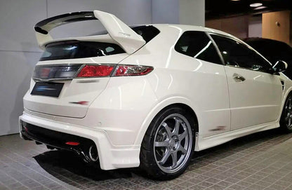 Honda 07-11 Civic FN2 FN Type R MUG Style Rear bumper with exhaust tip