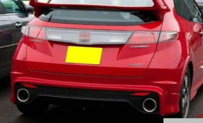 Honda 07-11 Civic FN2 FN Type R MUG Style Rear bumper with exhaust tip