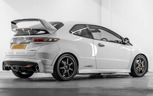 Honda 07-11 Civic FN2 FN Type R MUG Style Rear bumper with exhaust tip