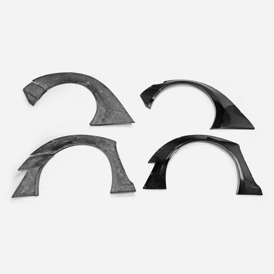 TOYOTA FT86 GT86 FRS Zenki SHT Type front & rear fender flares set 6Pcs