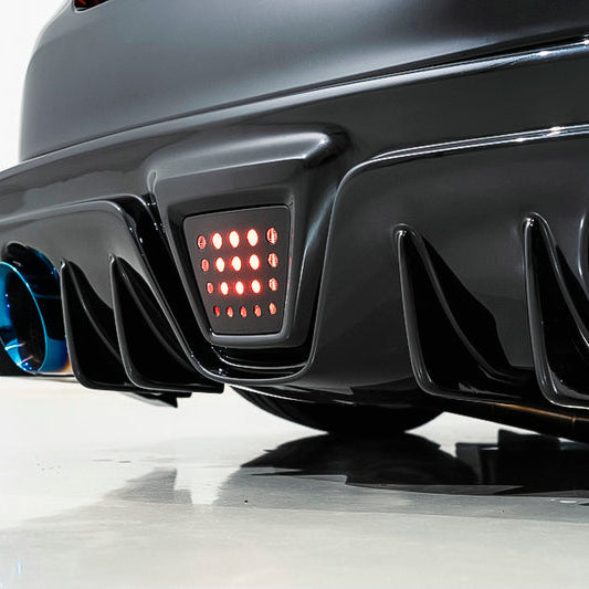 TOYOTA 11-18 FT86 GT86 ZN6 AG Type rear diffuser (Use A90  rear light)