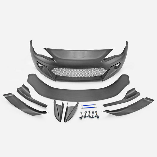 TOYOTA BRZ FT86 GT86 FRS RB Ver 2 Front Bumper WIth Front Lip & Canards