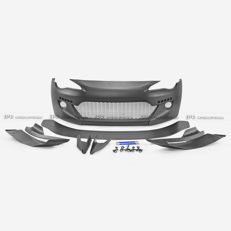 TOYOTA BRZ FT86 GT86 FRS RB Ver 2 Front Bumper WIth Front Lip & Canards