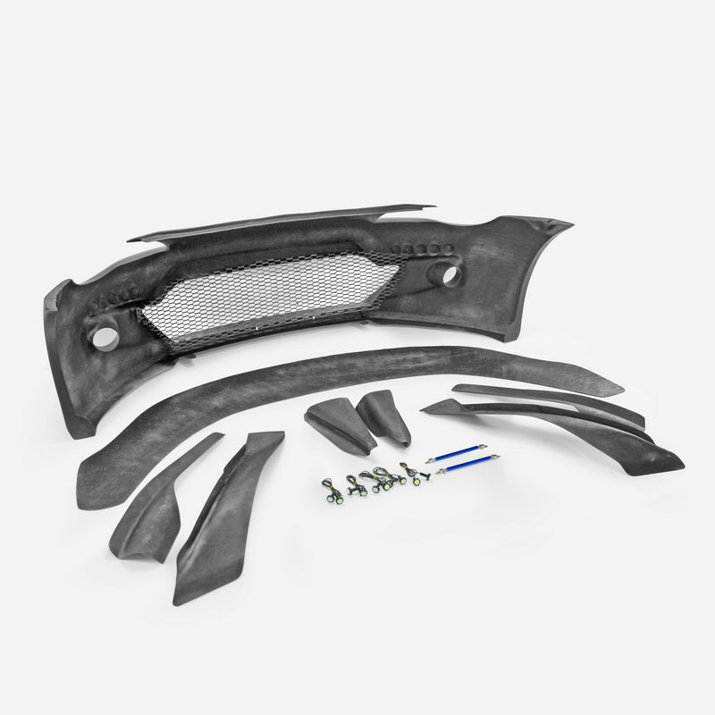 TOYOTA BRZ FT86 GT86 FRS RB Ver 2 Front Bumper WIth Front Lip & Canards