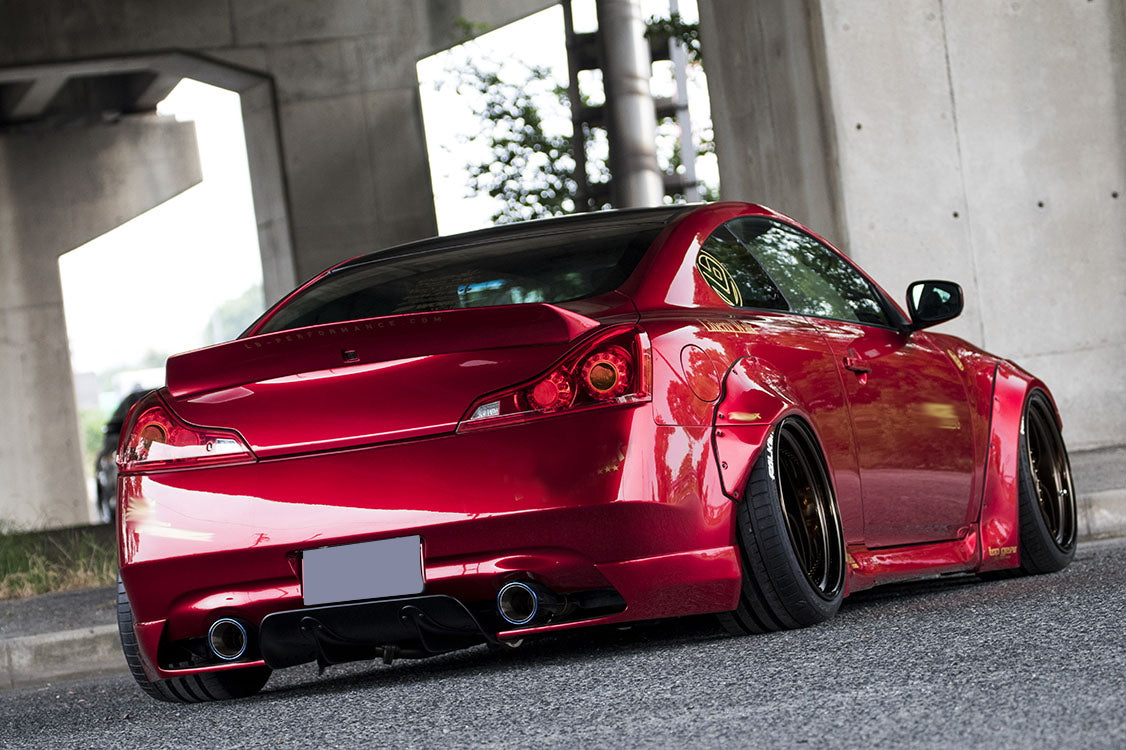 Infiniti G37 LB Wide Rear under diffuser (2 Door Coupe only)