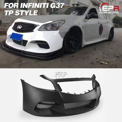 Infiniti G37 TP Style Wide body front bumper