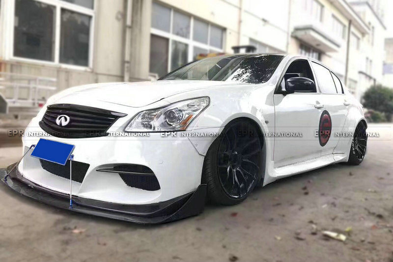 Infiniti G37 Fender Flare Arches