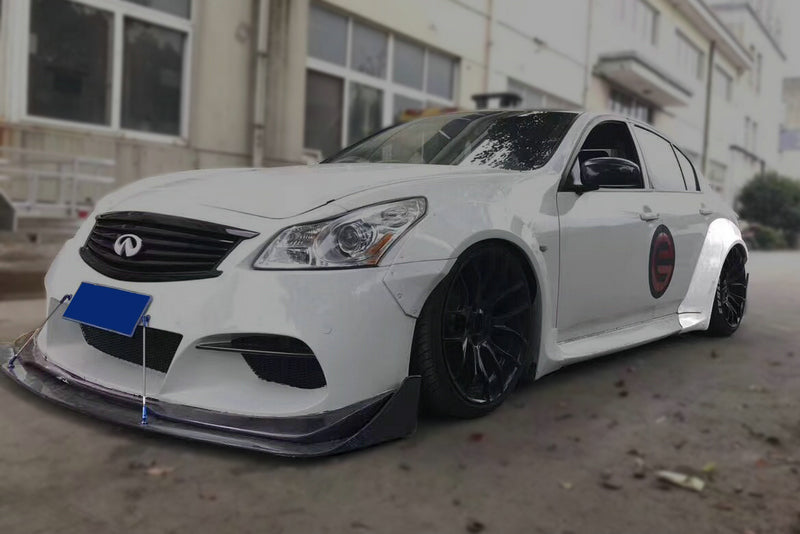 Infiniti G37 TP Style Wide body rear fender 6pcs  (+50mm)
