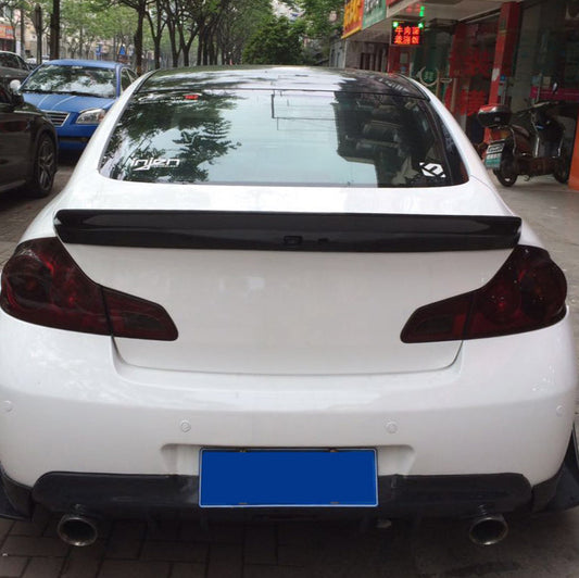Infiniti G37  rear spoiler