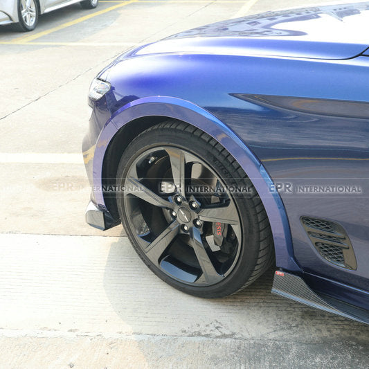 Genesis 2022 G70 facelift Hyperblade front wheel arch