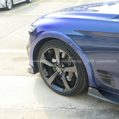 Genesis 2022 G70 facelift Hyperblade front wheel arch