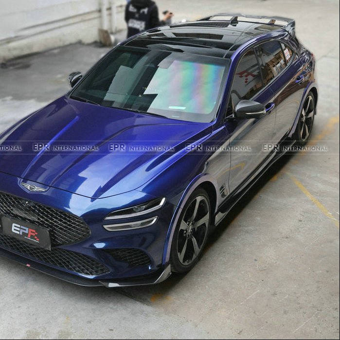 Genesis 2022 G70 facelift Hyperblade front wheel arch